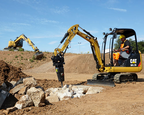 miniexcavadoras cat